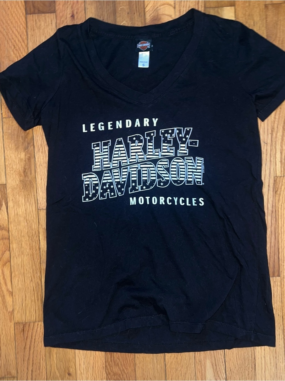 Harley-Davidson Black and White Mackinaw City Graphic Tee